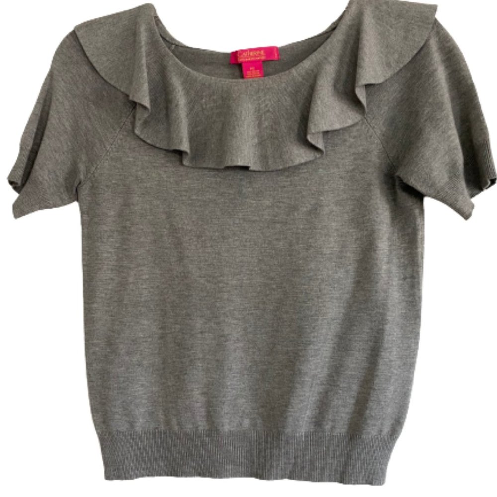 Grey Sweater by Catherine Malandrino